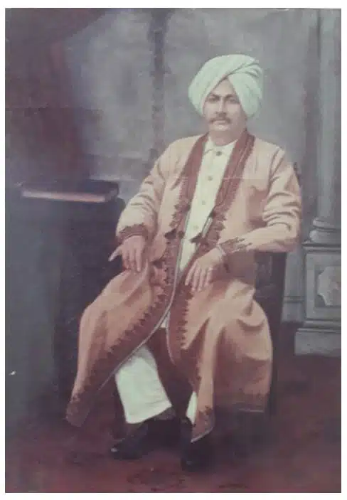 Rai Sahab, the horseshoe's owner and Sanchita's great-great-grandfather.