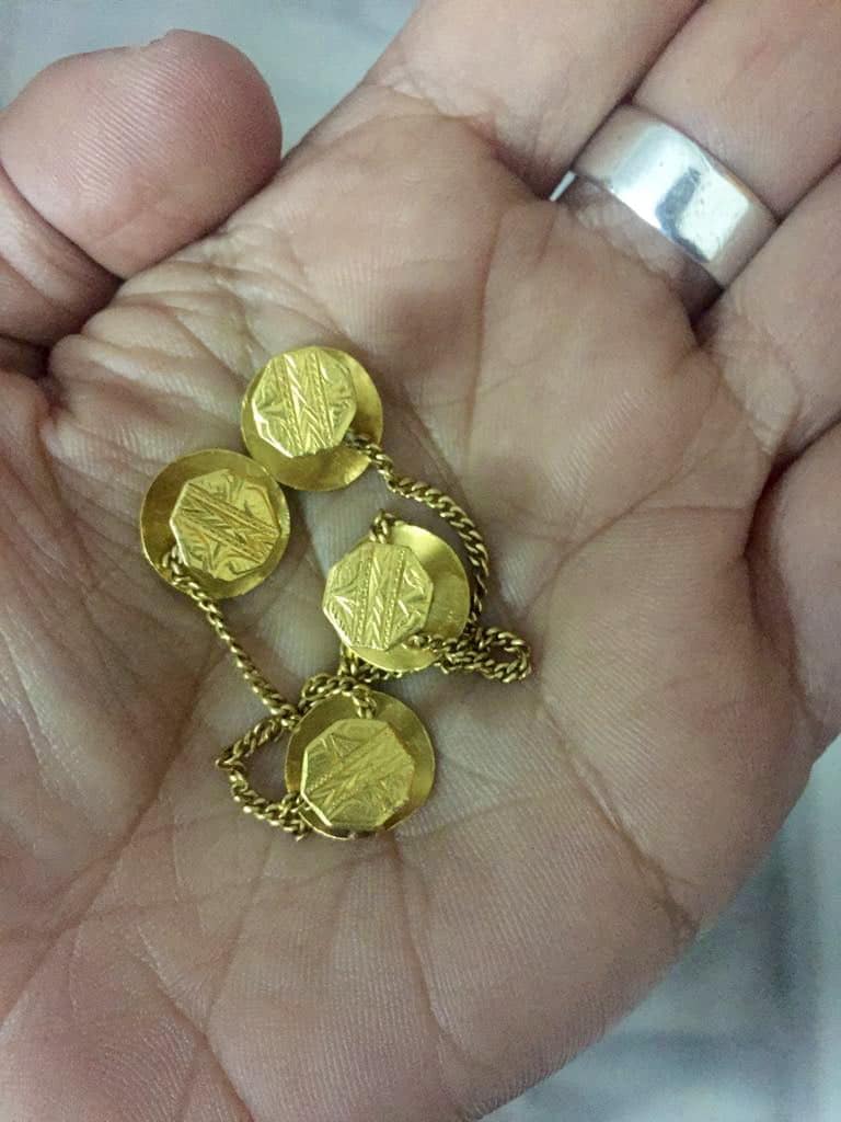 Three objects of decades old affection, Part 2: The lost and found gold  buttons - Museum of Material Memory