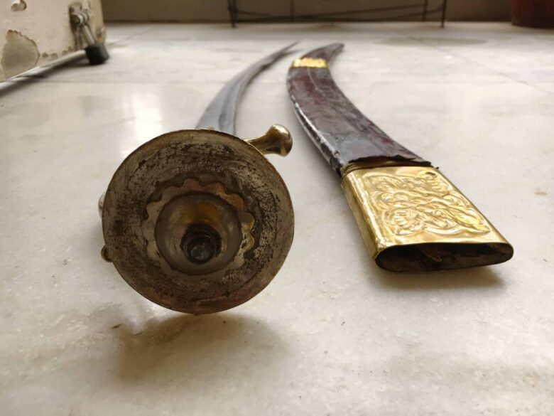 Mian Baljit Singh's sword