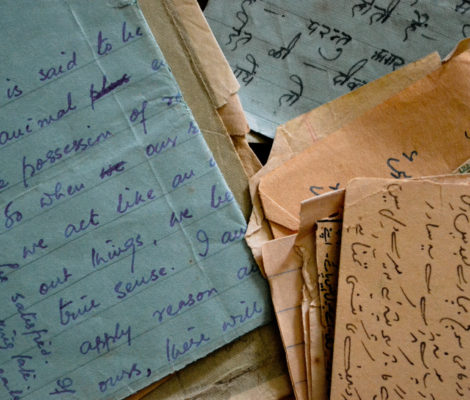 Letters belonging to Dharam Vir Seth