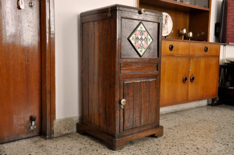 A Laundry case converted into a Liquor Cabinet