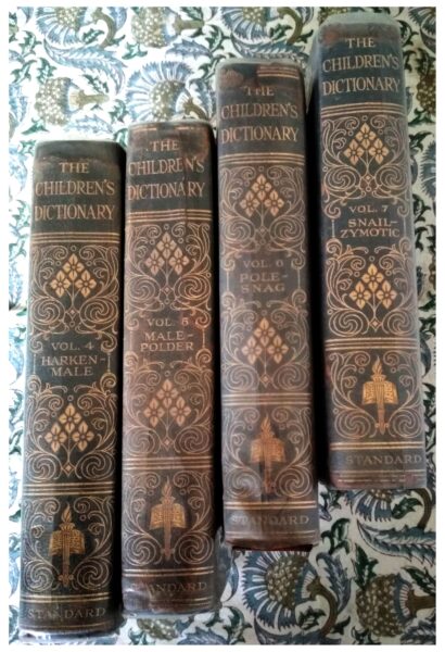 The Children's Dictionary has 8 volumes