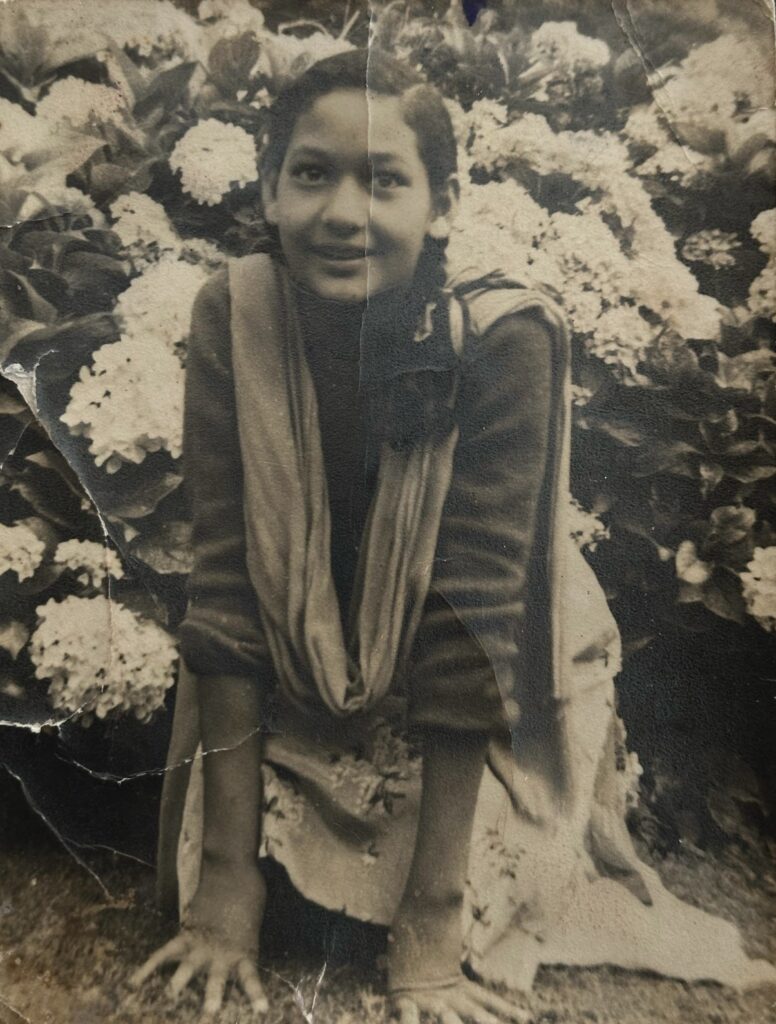 Sushila Karki in Almora, 1958