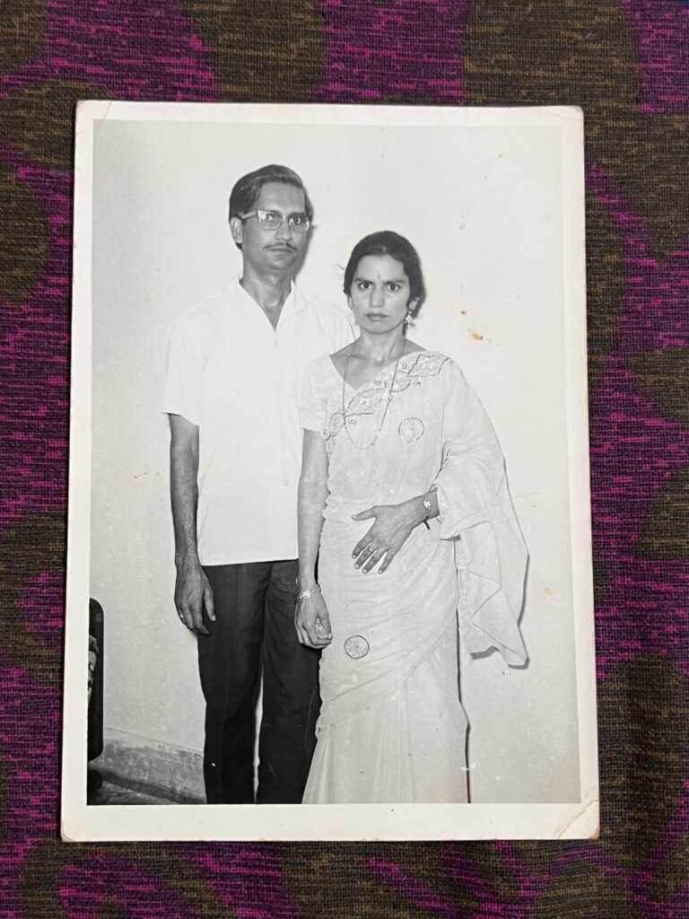 My grandparents, Sudarshan Kumar Bahl and Chand Bahl